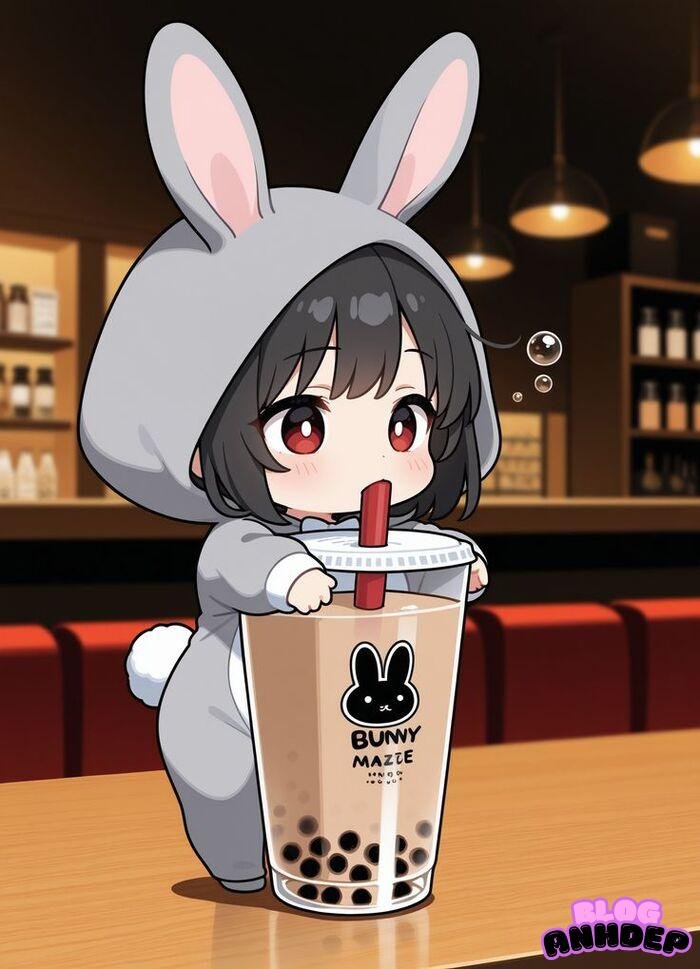 ảnh anime chibi girl cute siêu xinh