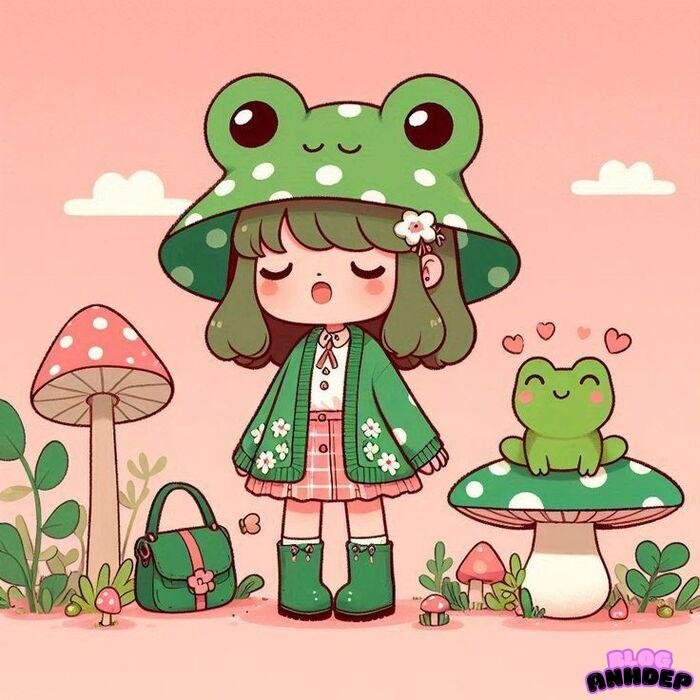 ảnh anime chibi girl cute xinh nhất