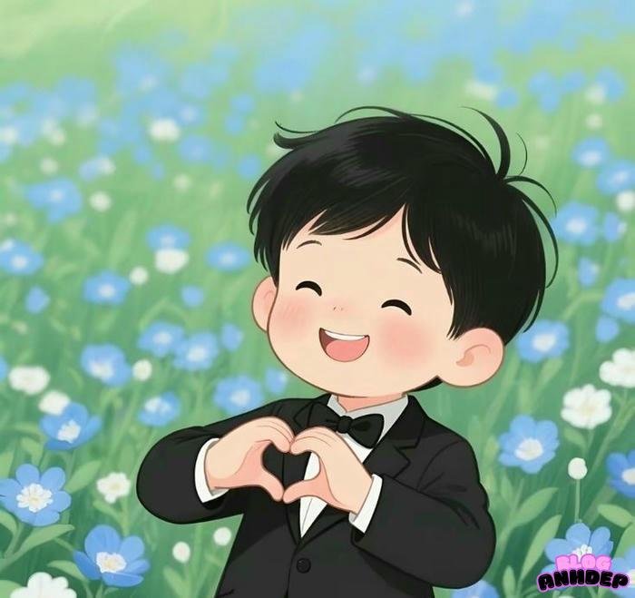 ảnh anime nam chibi