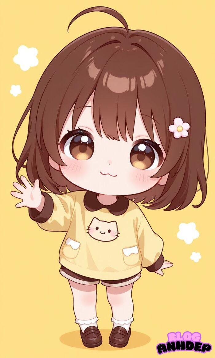 ảnh anime nữ chibi đẹp nhất