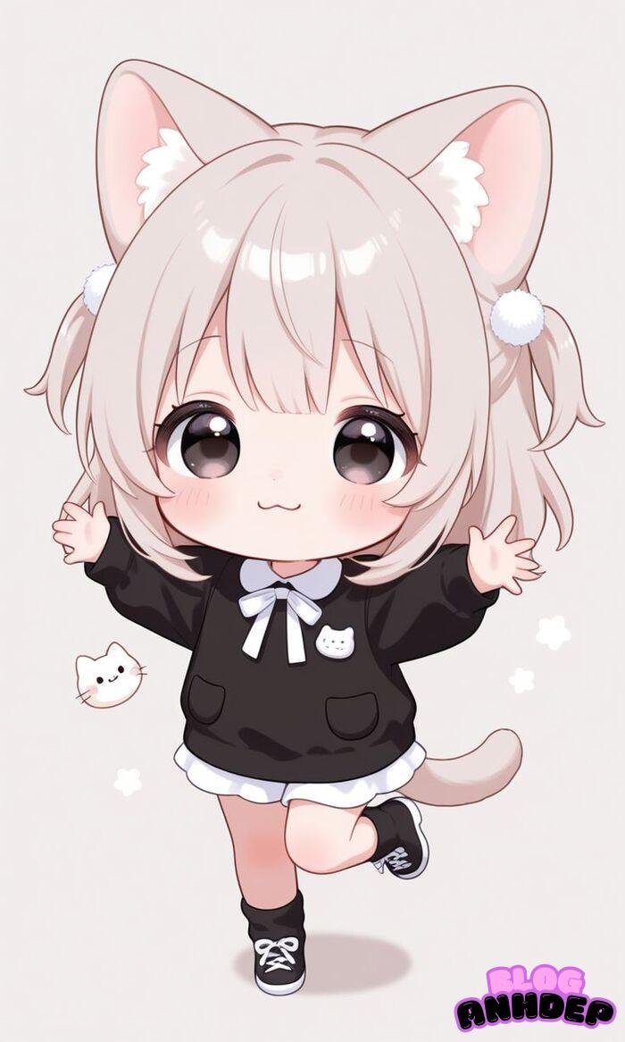 ảnh anime nữ chibi xinh đẹp