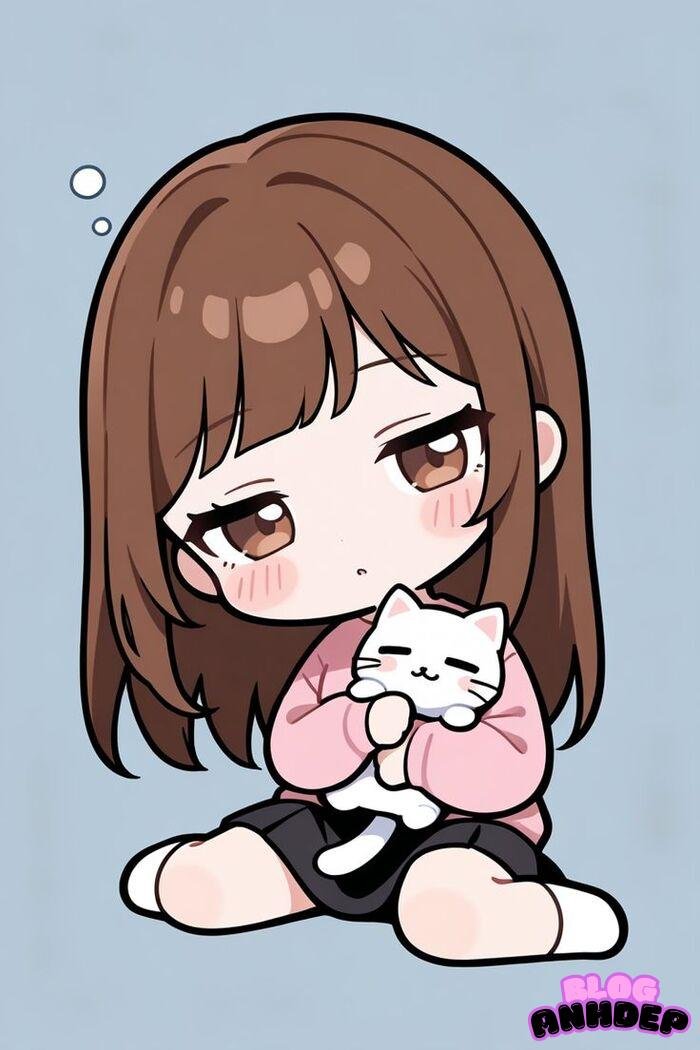 ảnh anime nữ chibi xinh nhất