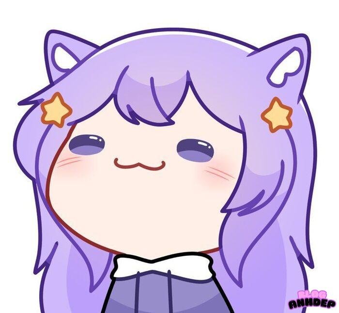 ảnh avatar mèo chibi