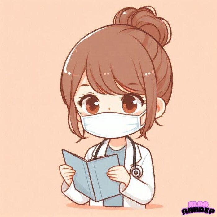 ảnh bác sĩ chibi cute đẹp nhất