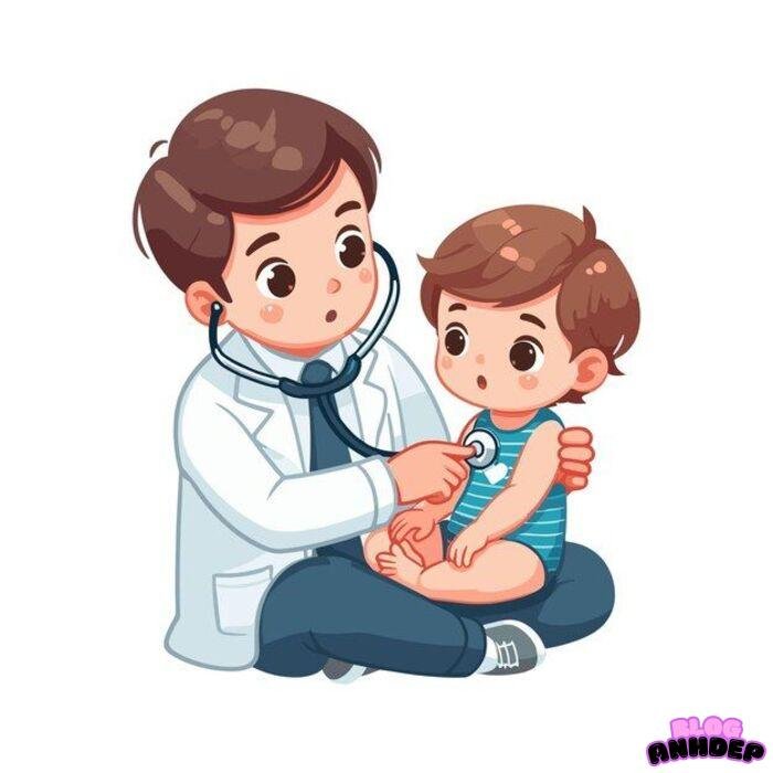 ảnh bác sĩ chibi cute xinh