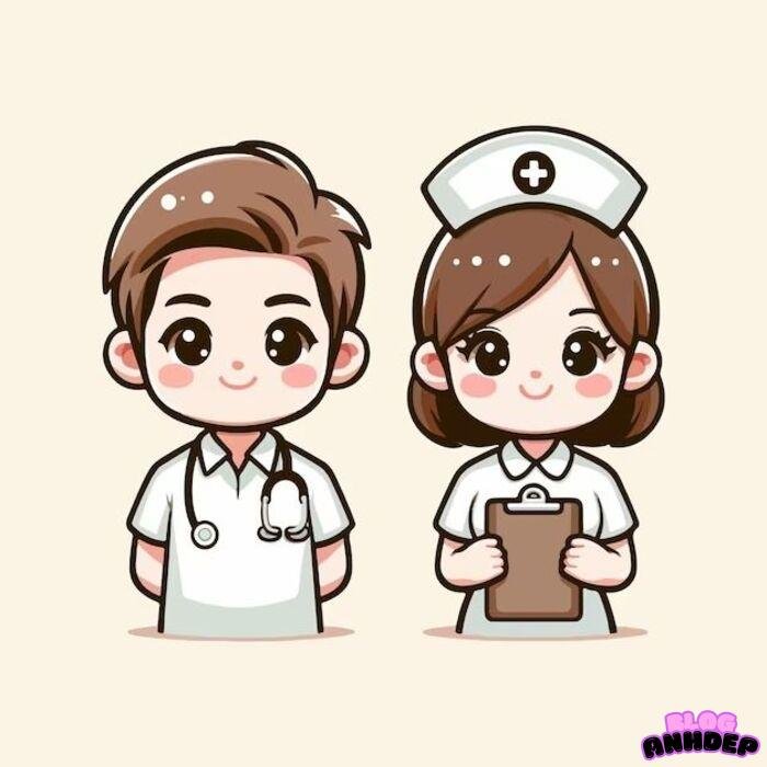 ảnh bác sĩ chibi đẹp nhất