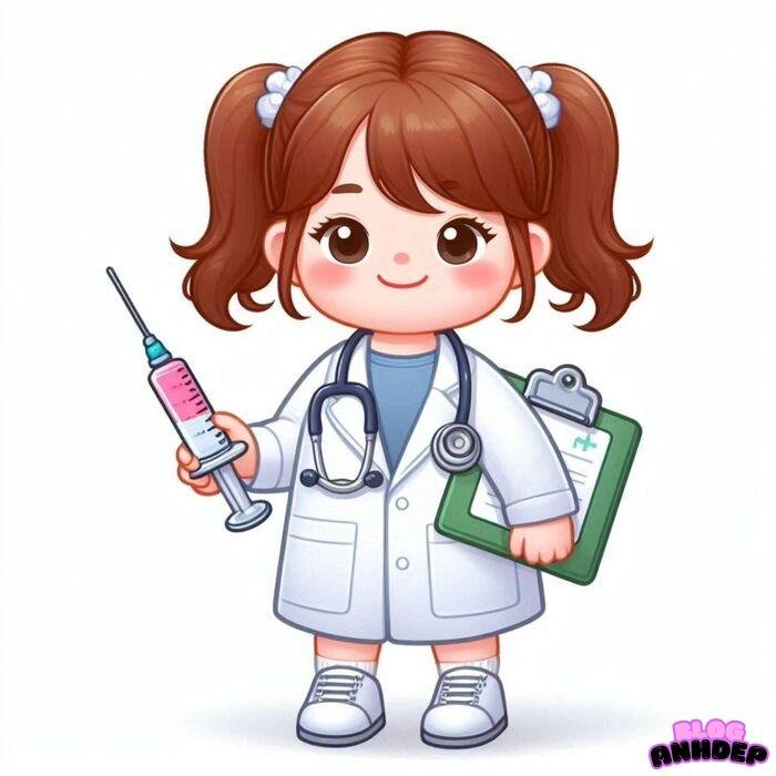 ảnh bác sĩ chibi