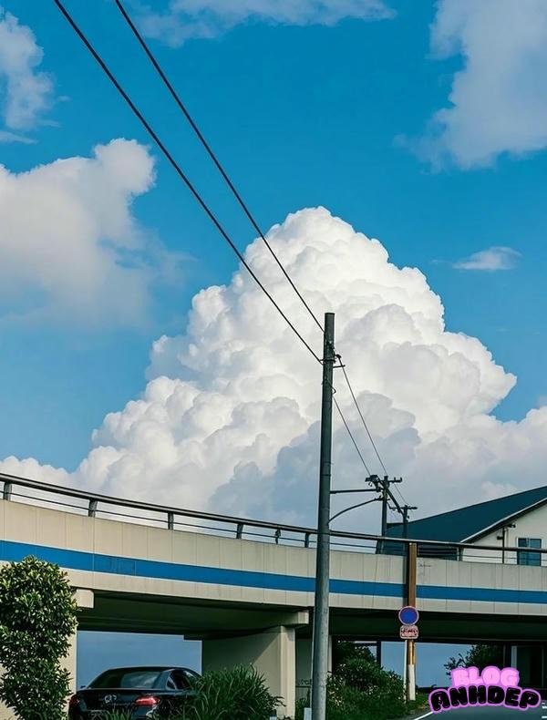 ảnh bầu trời học sinh