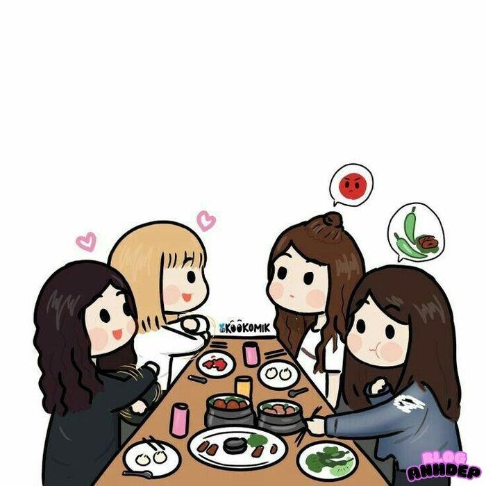 ảnh blackpink chibi cực đẹp