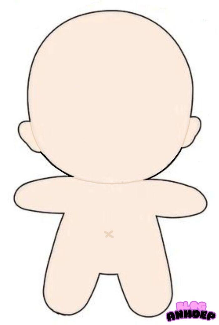 ảnh body chibi siêu xinh cute