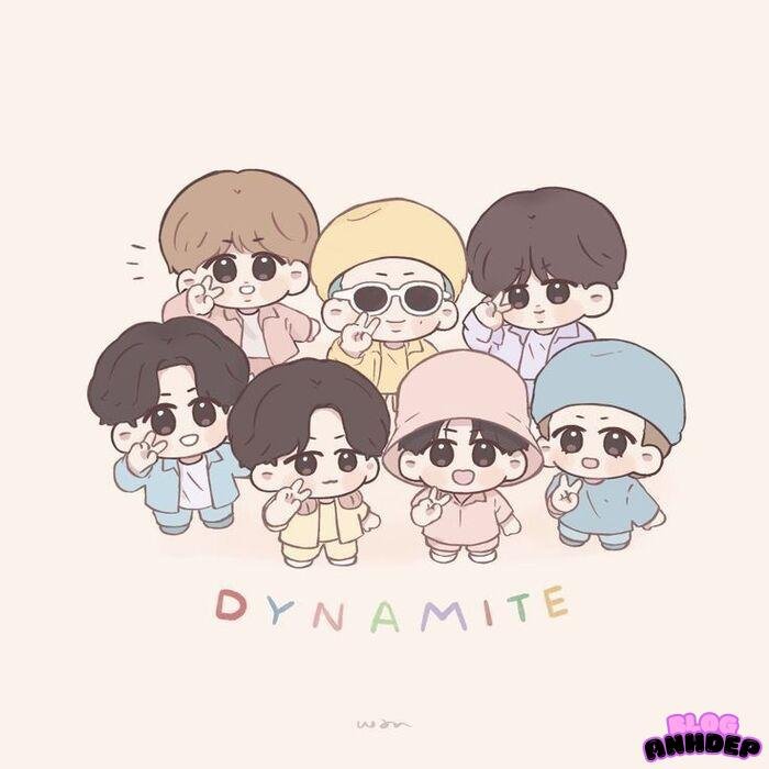 ảnh bts chibi cute