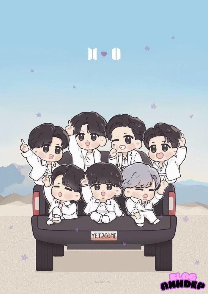 ảnh bts chibi