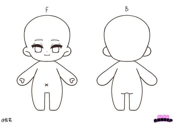 ảnh búp bê chibi xinh đẹp