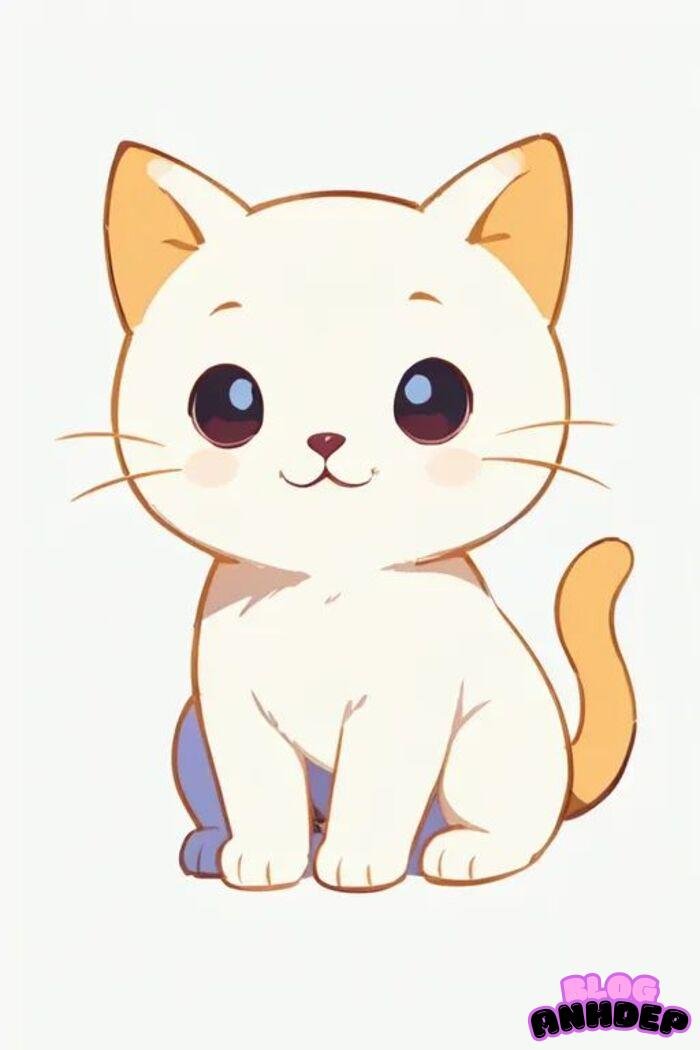 ảnh chibi cat đẹp