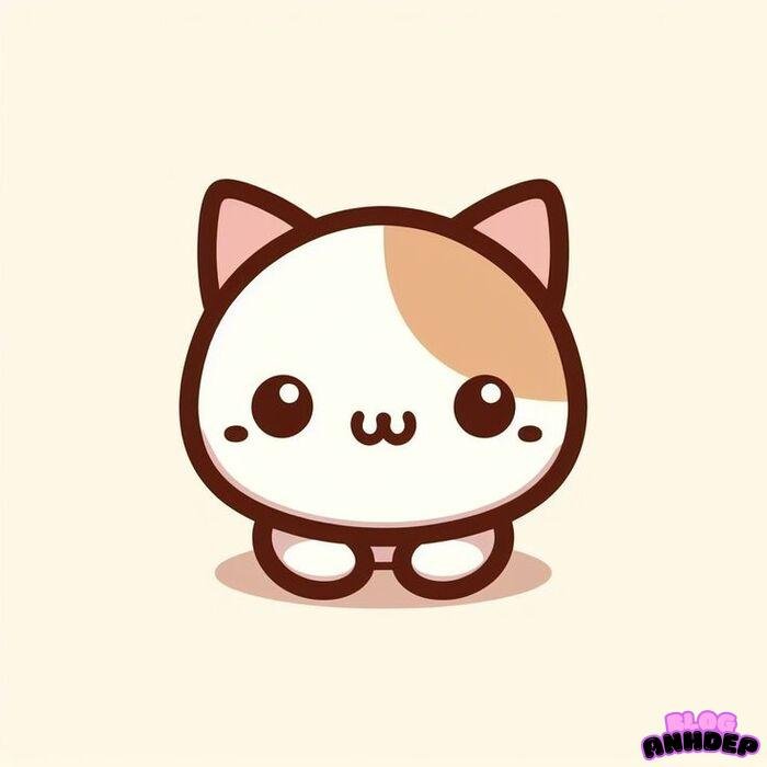 ảnh chibi cat siêu cute