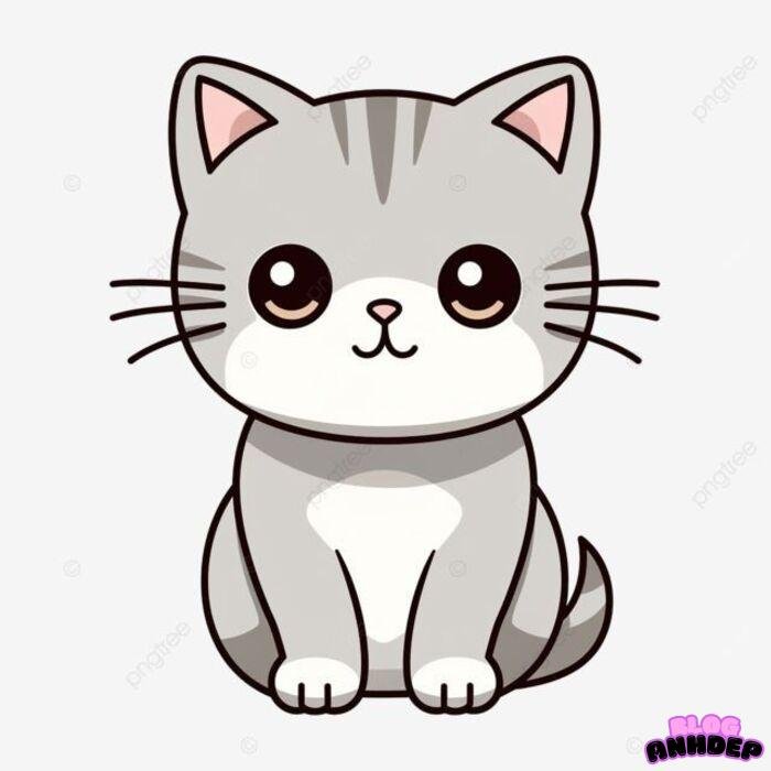 ảnh chibi cat siêu đẹp