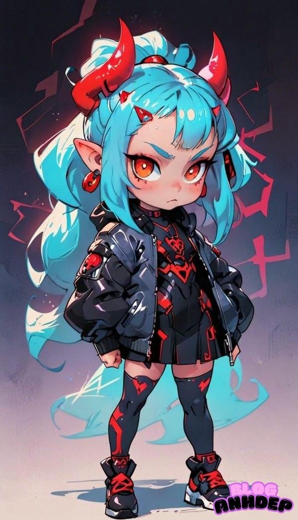 ảnh chibi cute nữ