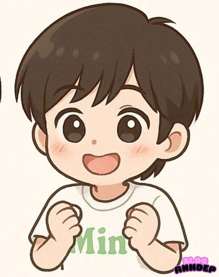 ảnh chibi dễ vẽ nhất boy siêu xinh