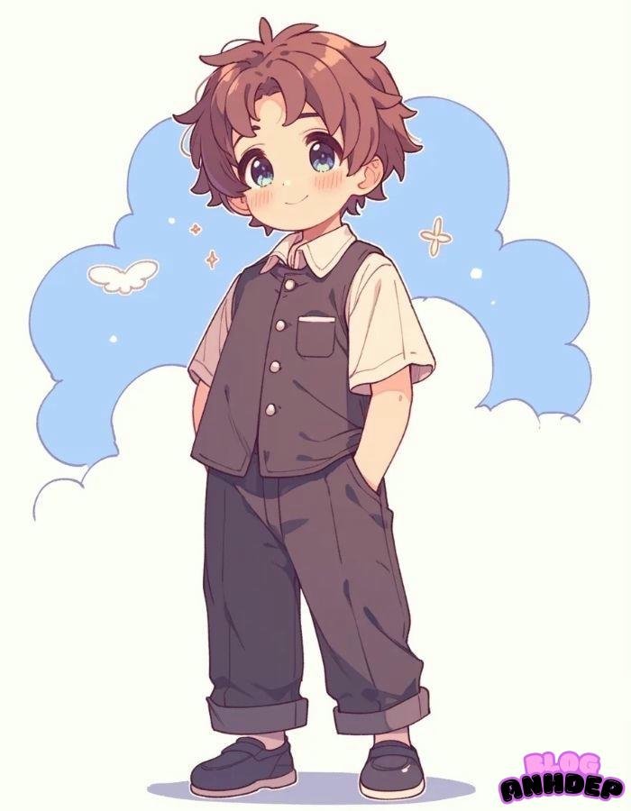 ảnh chibi học sinh