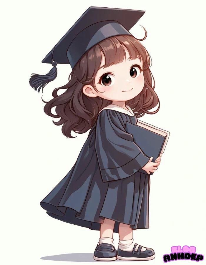 anh chibi học sinh