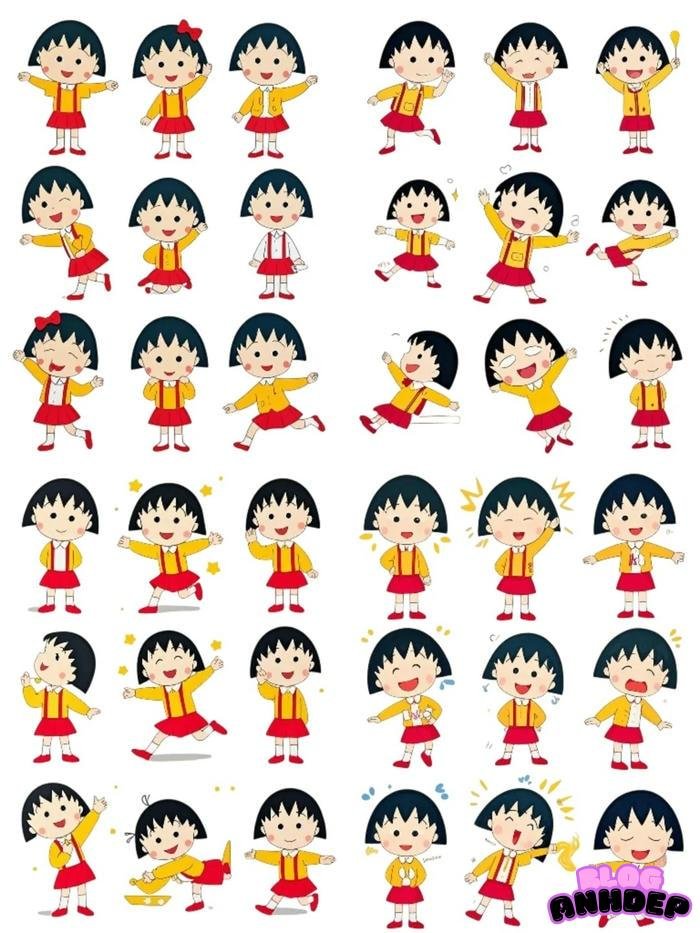 ảnh chibi maruko chan