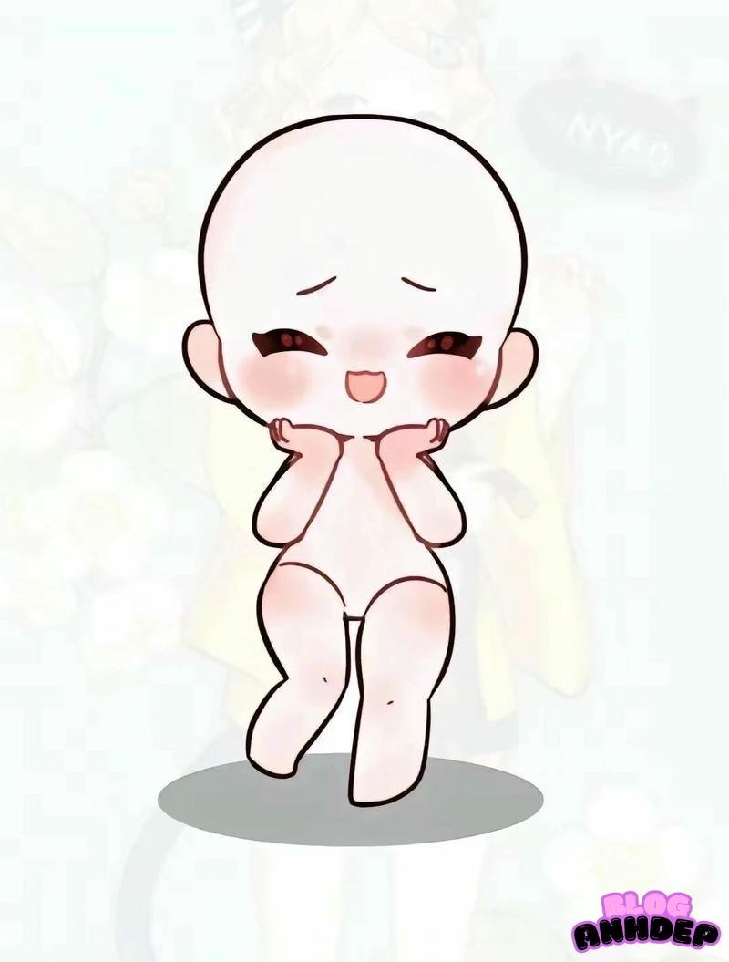 anh chibi poses