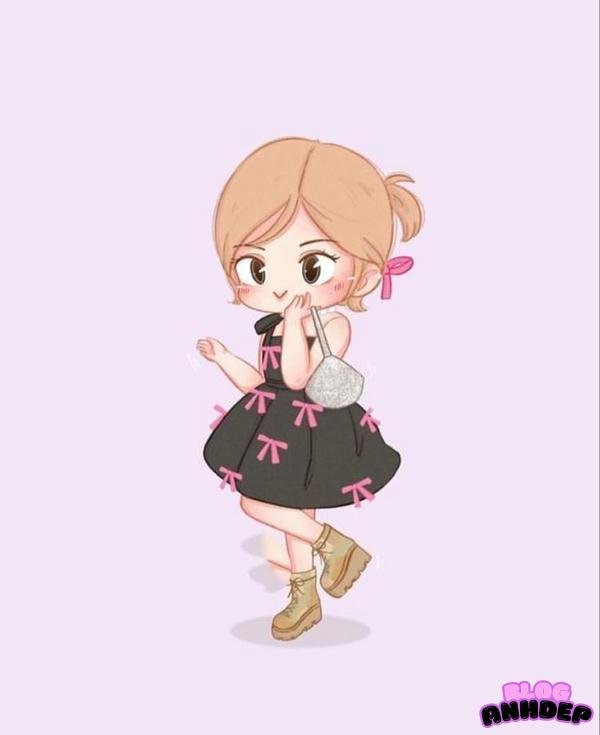ảnh chibi rose