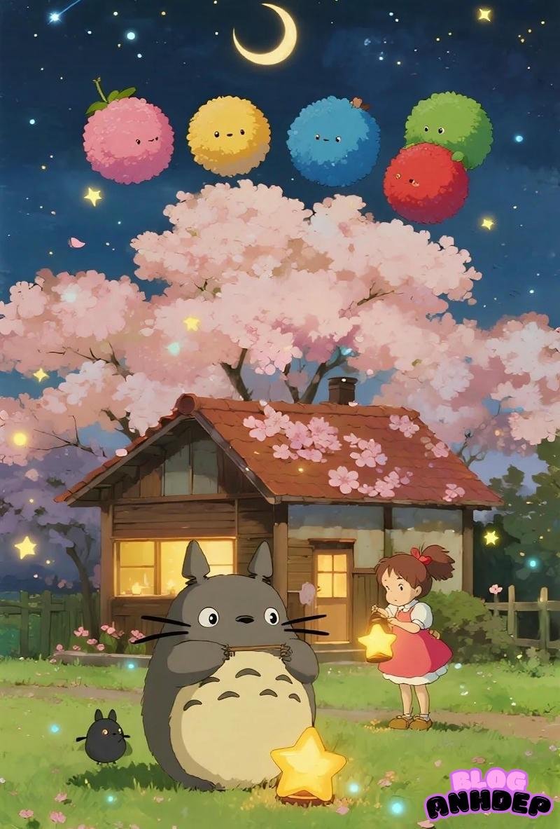 ảnh chibi totoro