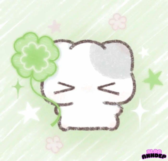 ảnh đại diện cỏ 4 lá và nắng