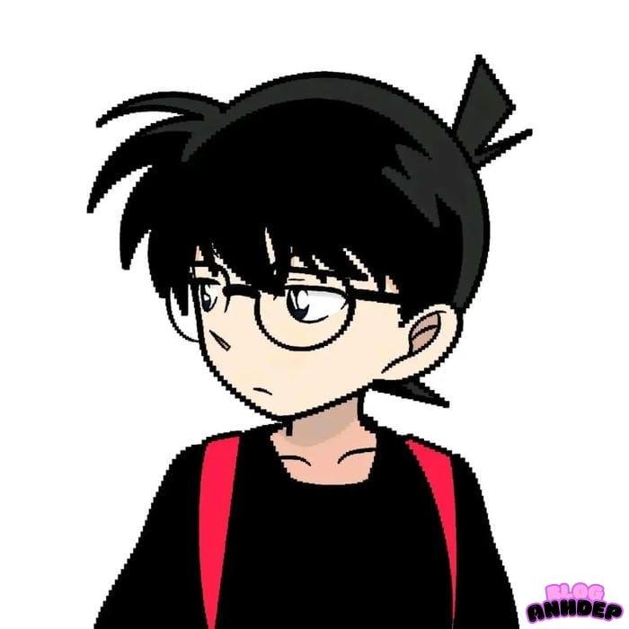 ảnh đại diện conan nghiêm túc