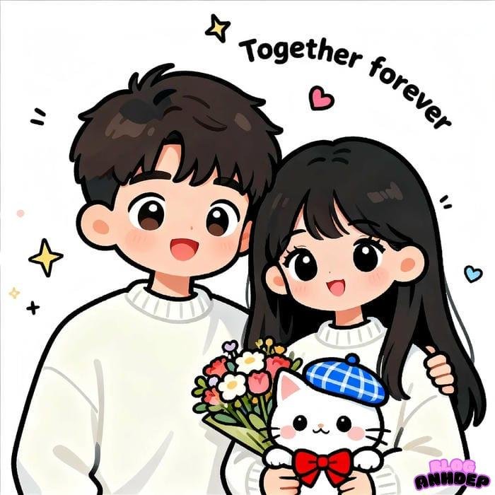 ảnh đại diện couple giấu mặt