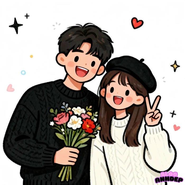 ảnh đại diện couple profile