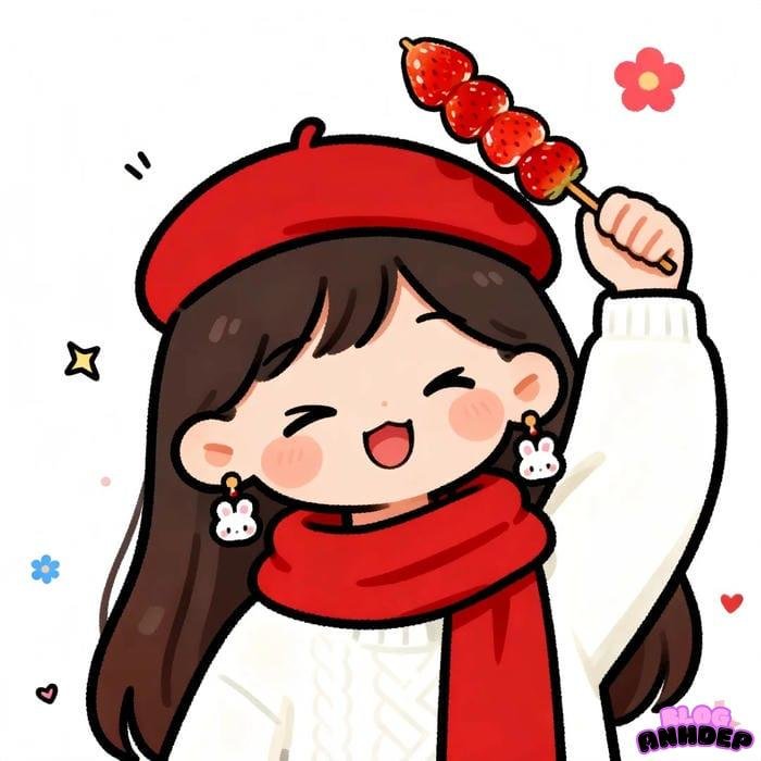 ảnh đại diện cute cho nữ