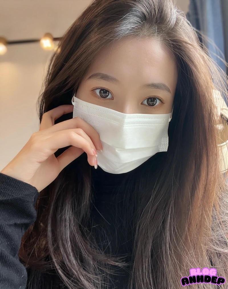 ảnh đại diện đẹp cho nữ che mặt