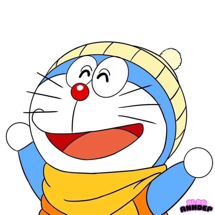 ảnh đại diện doraemon cười tươi