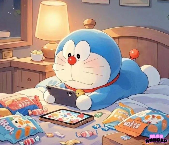 ảnh đại diện doraemon nghiêm túc