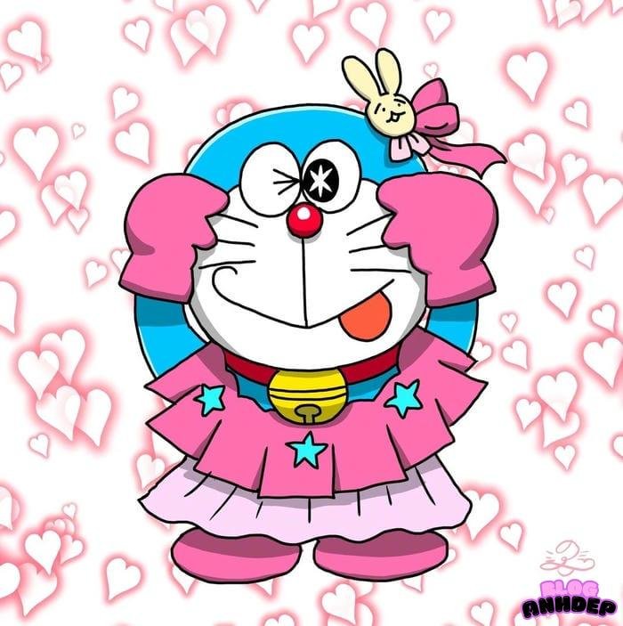 ảnh đại diện doraemon rạng rỡ
