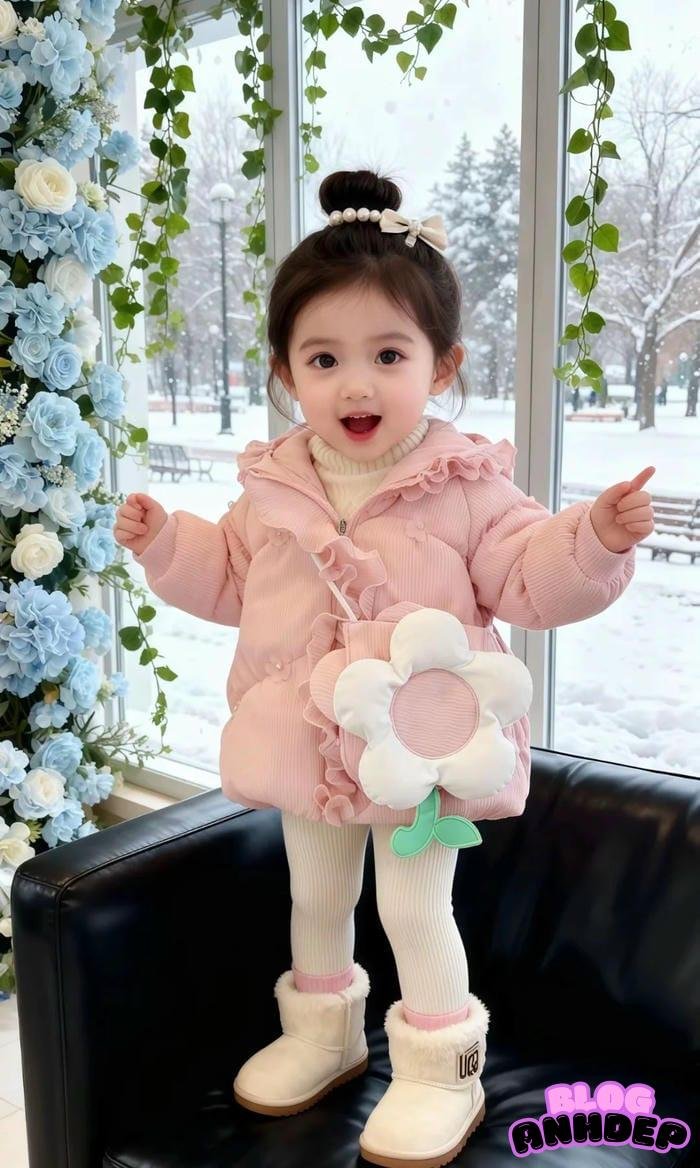 ảnh đại diện em bé rạng rỡ