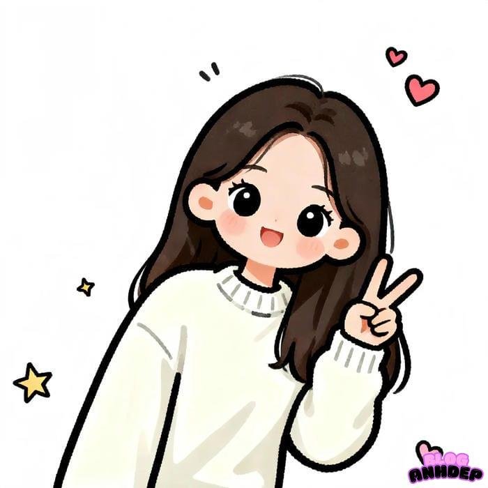 ảnh đại diện nữ đáng yêu profile