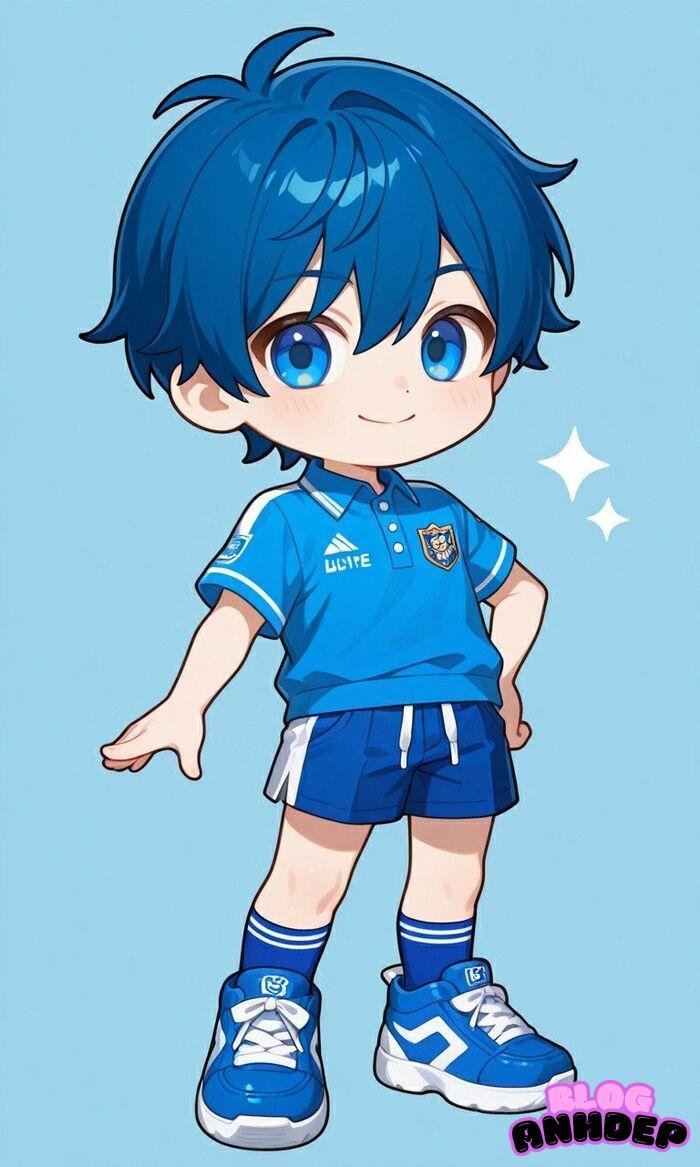 anime chibi boy cực đáng yêu