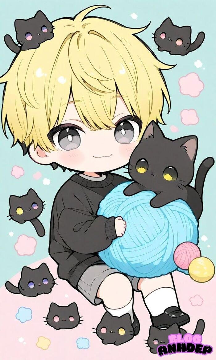 anime chibi boy siêu đẹp