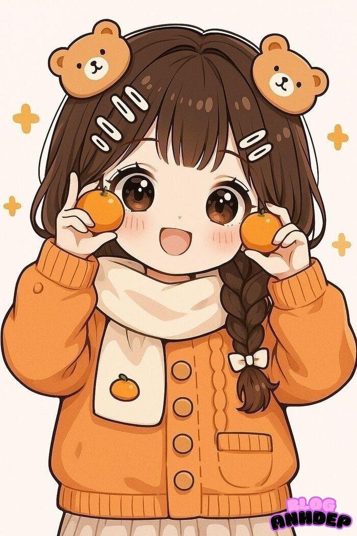 anime chibi girl cute dễ vẽ siêu đẹp