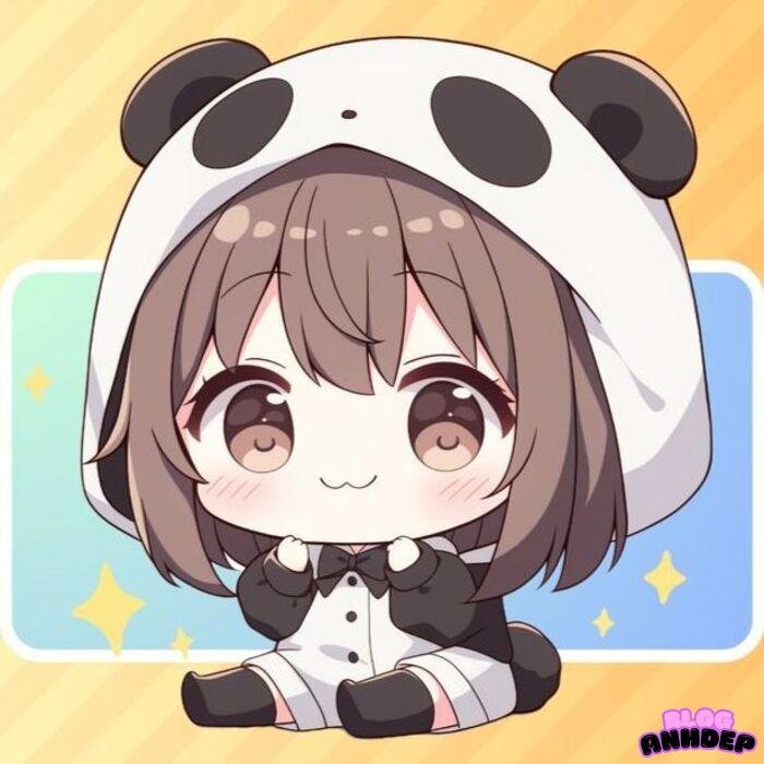 anime chibi girl cute dễ vẽ