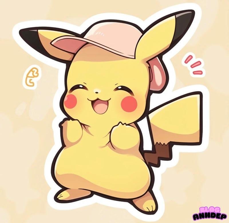 anime chibi pikachu