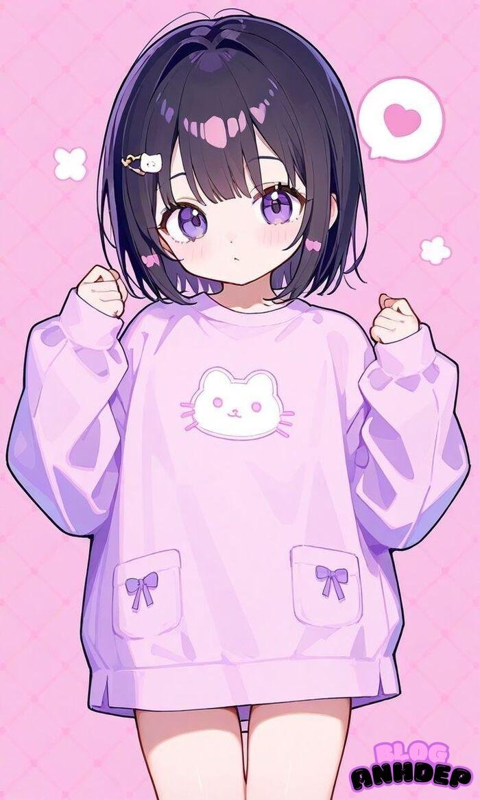 anime nữ chibi cực đẹp