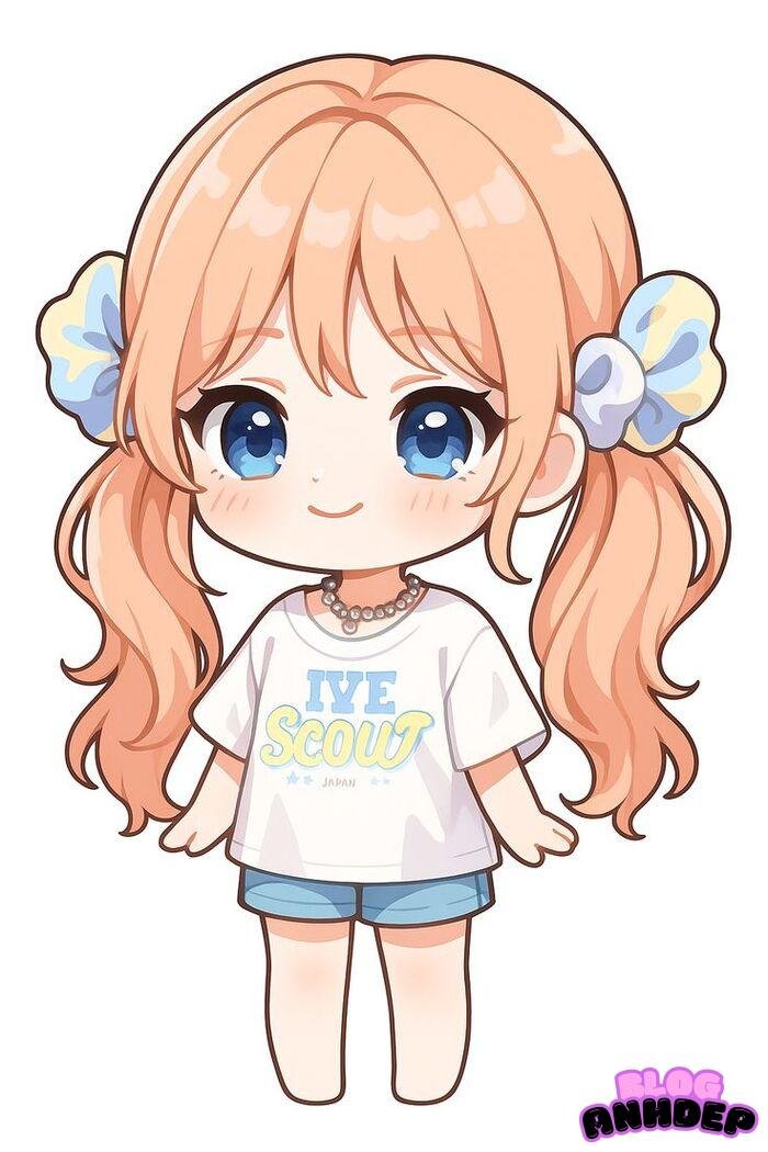 anime nữ chibi siêu cute