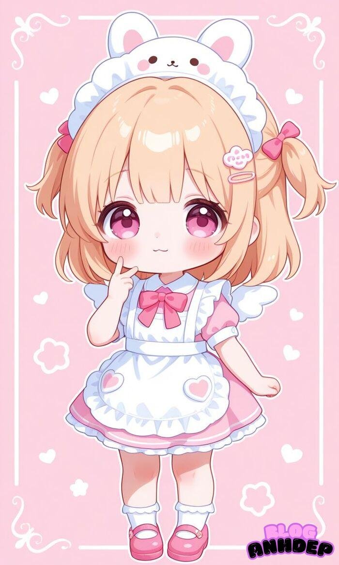 anime nữ chibi siêu đẹp