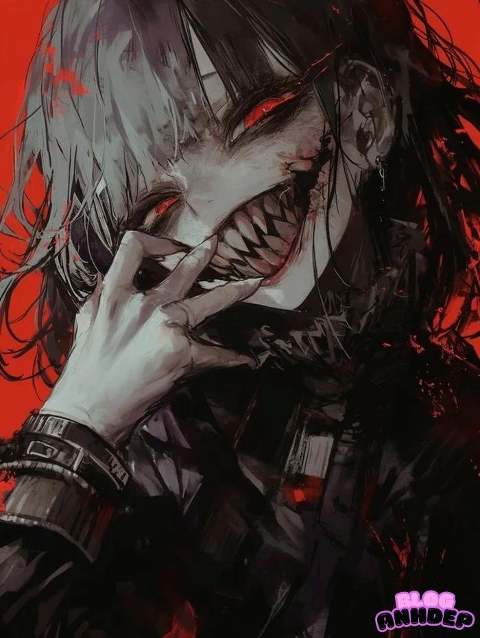 avatar ảnh anime nam ngầu lạnh lùng ác quỷ