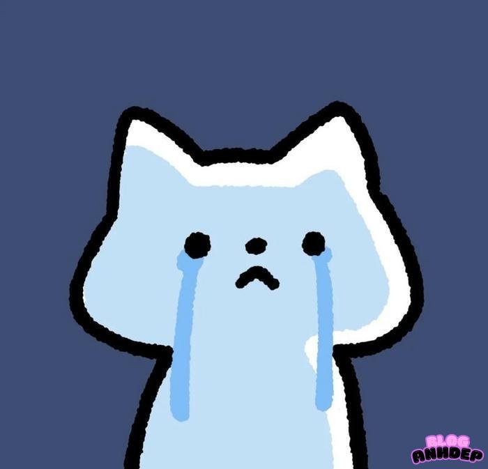 avatar ảnh buồn khóc