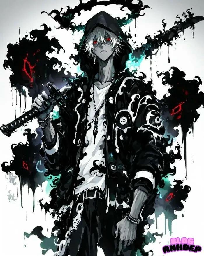 avatar anime ác quỷ ngầu